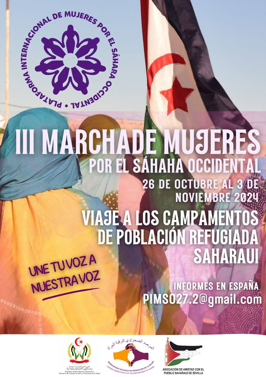 con todas las letras-iii marcha de mujeres por el sáhara occidental